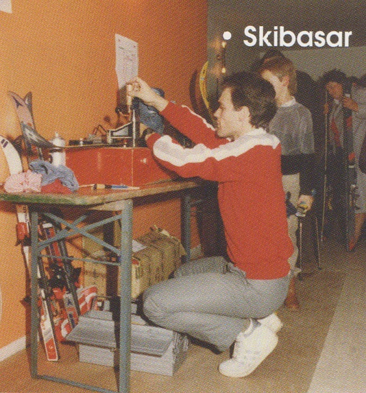 Skibasar damals 2