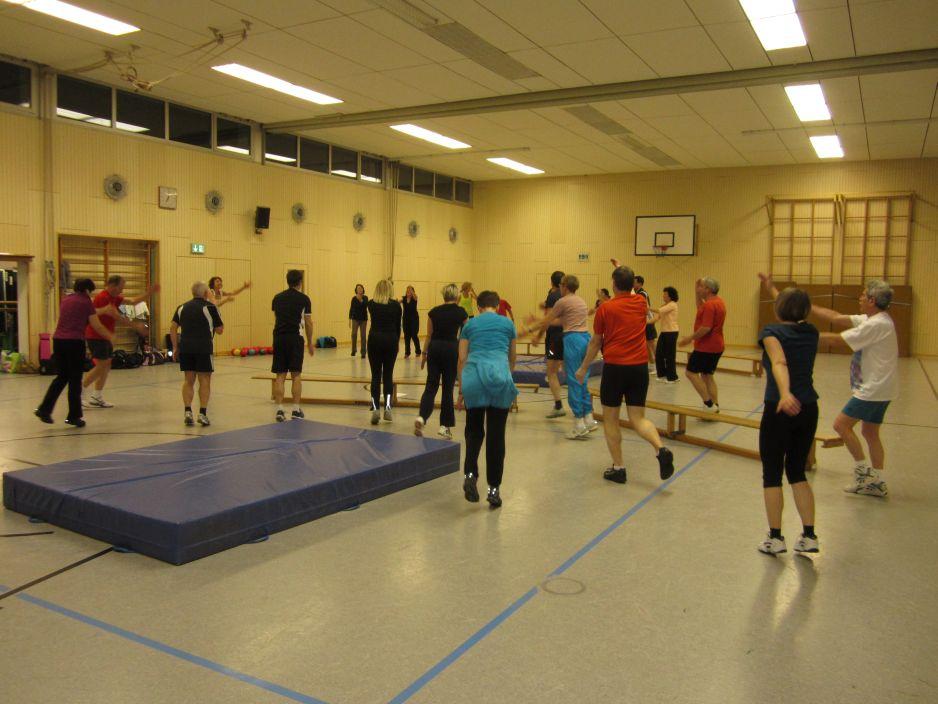 Skigymnastik mit Heidrun